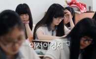 [포토]학력고사 집중하는 학생들