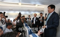 [포토]"A380 도입, 감개무량" 답변하는 조양호 회장