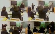 '선생님 놀리기' 동영상 논란..교권 농락?