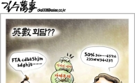 [최길수의 그림세상]英數회담?
