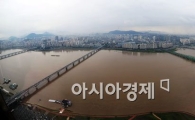 [포토] 누런 흙탕물로 변한 한강