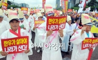 [포토] 거리행진하는 농민들
