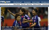 일본 女축구, 세계 1위 미국 꺾고 亞 첫 월드컵 정상