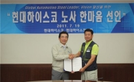 [포토]현대하이스코, ‘노사 한마음 선언식’