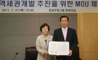 강남구-한국철도시설공단, KTX수서 역세권 개발 MOU 체결