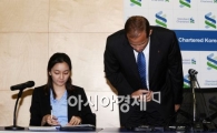 [포토]고개숙인 리처드 힐 SC 제일은행 은행장