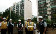 김쌍수 한전사장, 방배동 찾아 수해복구 독려