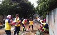 동대문구 주부봉사단, 우면산 형촌마을 복구 지원 