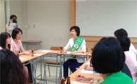 김수영 양천구청장 예비후보, 학부모와 간담회 가져 