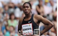 세메냐, 여자 800m 결승 티켓 확보…시즌 최고 기록