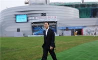 [포토]서울시 신청사 둘러보고 출근하는오세훈 시장