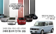 '착한 가격' 박스카 큐브, 중고차도 인기.."얼마야?"