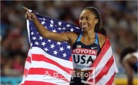 미국, 육상강국 자리매김…세계선수권 5회 연속 우승