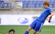 [포토] 김현중 '발 끝으로 톡~'