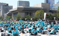 10월 9일 한글날, 광화문광장 휘호대회 열어 