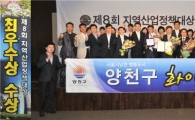 양천구, 지역산업정책대상 최우수상 수상