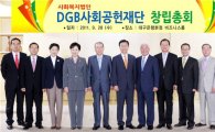 DGB금융지주, 'DGB사회공헌재단' 창립총회