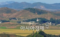 [포토] '북한 들녘도 황금 들판이네~'