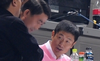 [포토] 이영표 '오늘은 관중석에서'