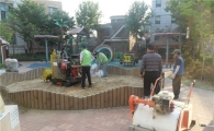 광진구, 어린이공원 놀이터 모래 소독 