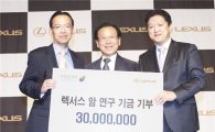 한국토요타, 제주도서 ‘암연구 기금’ 마련