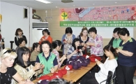 광진구, 사랑의 목도리 뜨기 교육 진행  