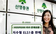 신영證, KOSPI200지수 연계 ELS 판매