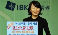 IBK투자證, ‘HK스탁론’ 출시 이벤트..금리 年 5.4%
