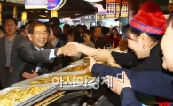 [포토] 재래시장 찾은 박원순 후보