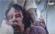 '42년 독재자' 카다피 부상으로 사망(종합)