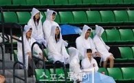 PO 5차전 우천 하루 연기…KS 1차전도 25일로 변경