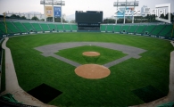 [포토] 그라운드 흙 교체 공사 끝난 잠실 야구장