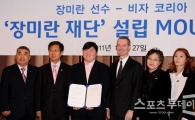 [포토] 장미란 '비인기 종목 꿈나무 육성을 위해 나섰다'