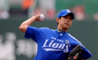 [포토] 윤성환 '힘껏 던진다'