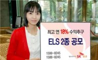 SK증권, 최고 연18% 수익추구 ELS 2종 공모