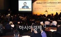 [포토] '환영사 하는 한승수 전 총리'