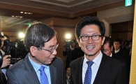 [포토] 분위기 좋은 박원순-김문수
