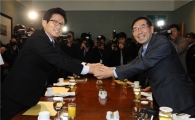 박원순- 김문수 첫 회동 '화기애매'?