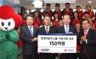 [포토]현대차그룹, 이웃사랑성금 150억원 기탁