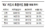 무실적 '휴면카드' 많아도 너무 많다