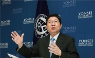 정갑영 연세대 신임총장, "제3의 창학 만들어가겠다"