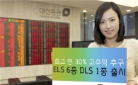 대신證, ELS 6종, DLS 1종 출시