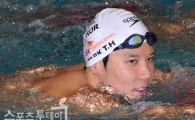 [포토] 박태환 '런던아 기다려라'