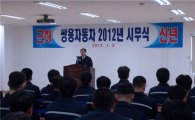 [포토]쌍용차, 2012년 시무식 개최