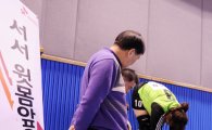 [포토] SK 루브리컨츠 공개 테스트 '유연성 체크'