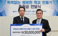 하이원, 학교폭력 근절에 3000만원 후원금 전달