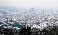 [포토] 눈지붕 올린 서울
