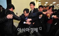 [포토] 아수라장된 선거구 통폐합 논의