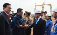 [포토]인도네시아 대통령, 포스코 일관제철소 방문