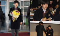 지승준 폭풍성장…졸업식 꽃미남 포스 '눈길'
